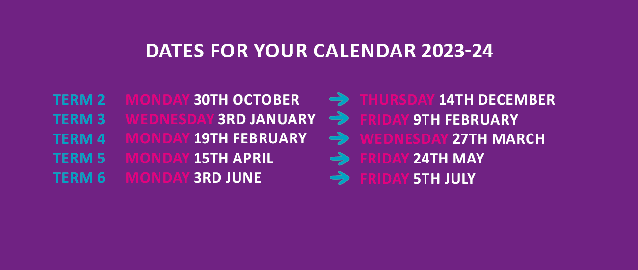 Term dates 2023 2024