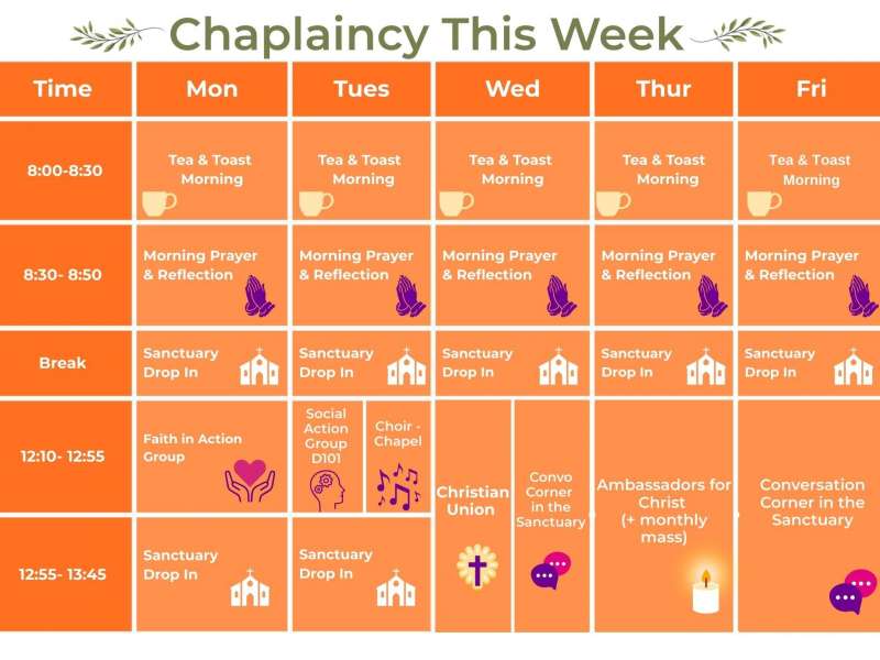 Chaplaincy Activities Plan 1