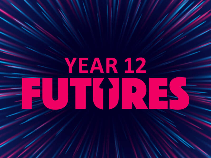 Futures event platform Year 12 header